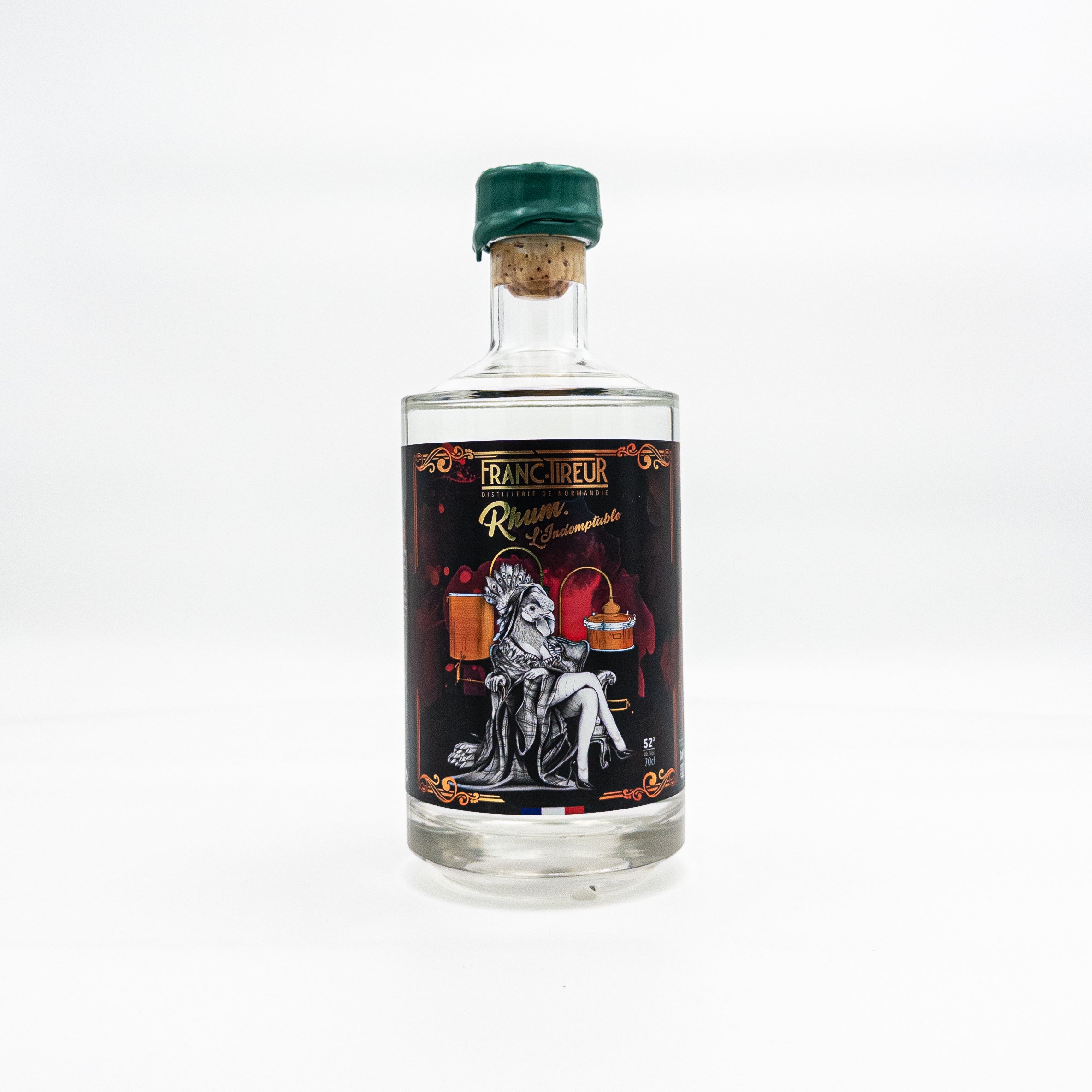 Rhum blanc indomptable - Distillerie Franc-Tireur
