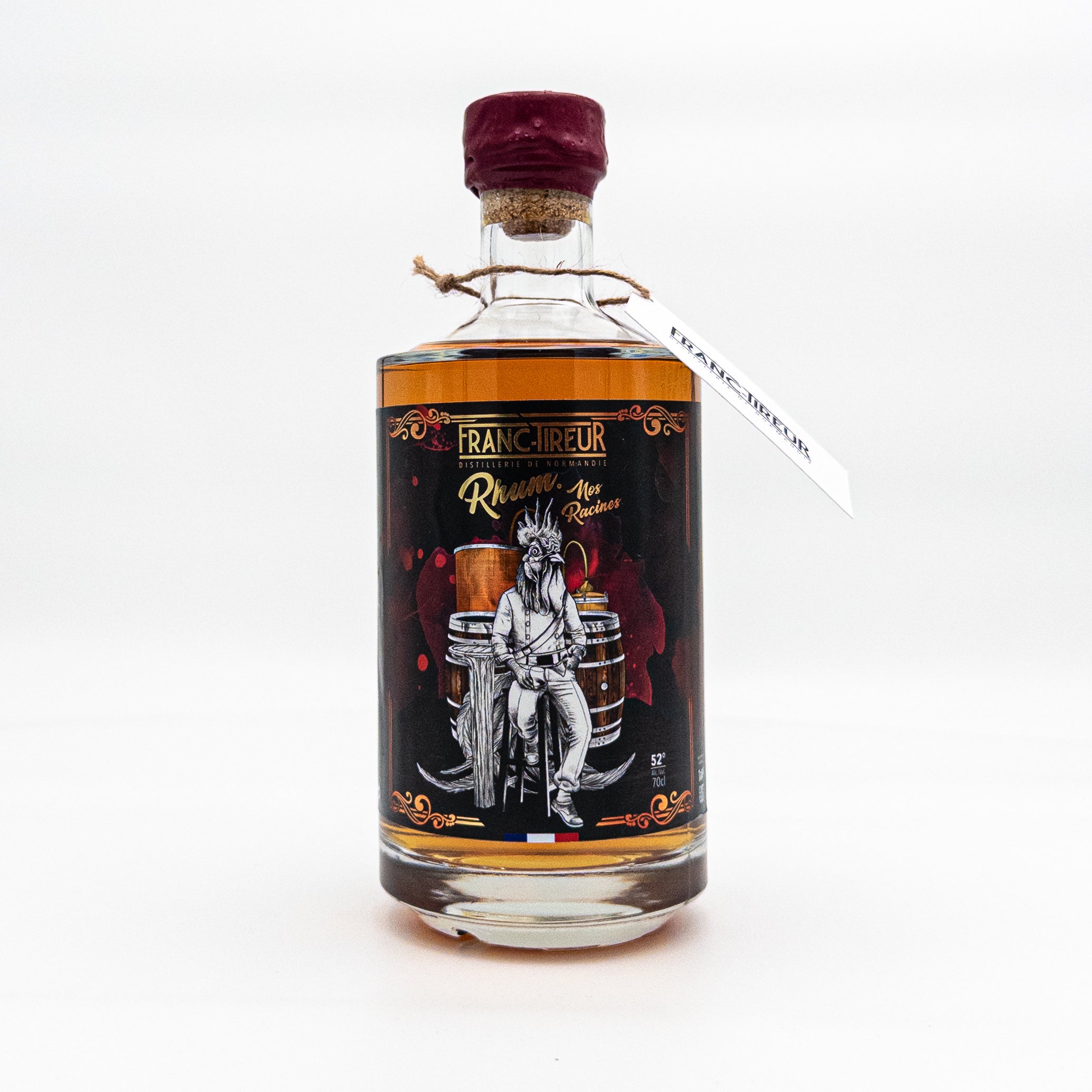 Rhum ambré nos racines - Distillerie Franc-Tireur