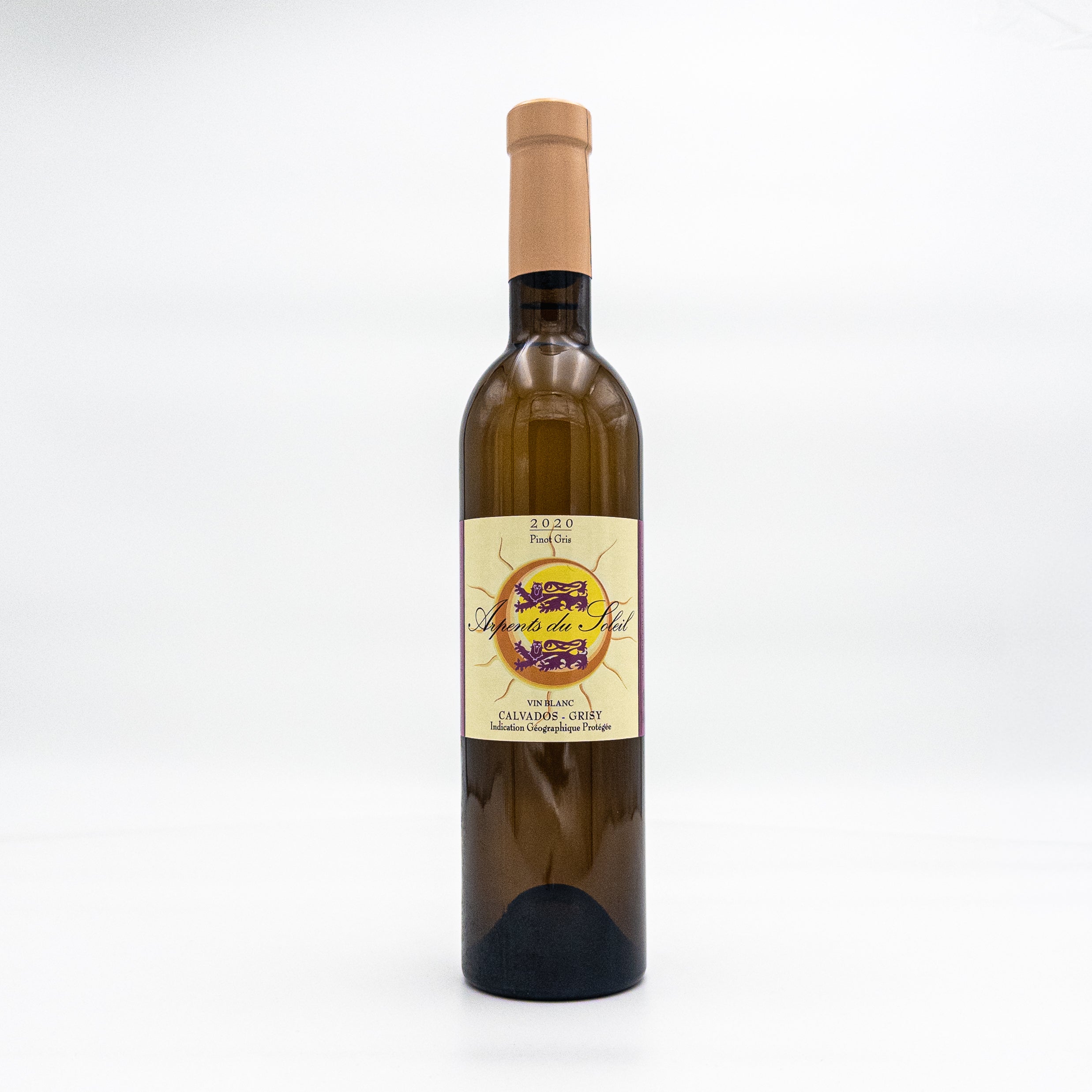 Vin blanc Pinot Gris - Les Arpents du Soleil