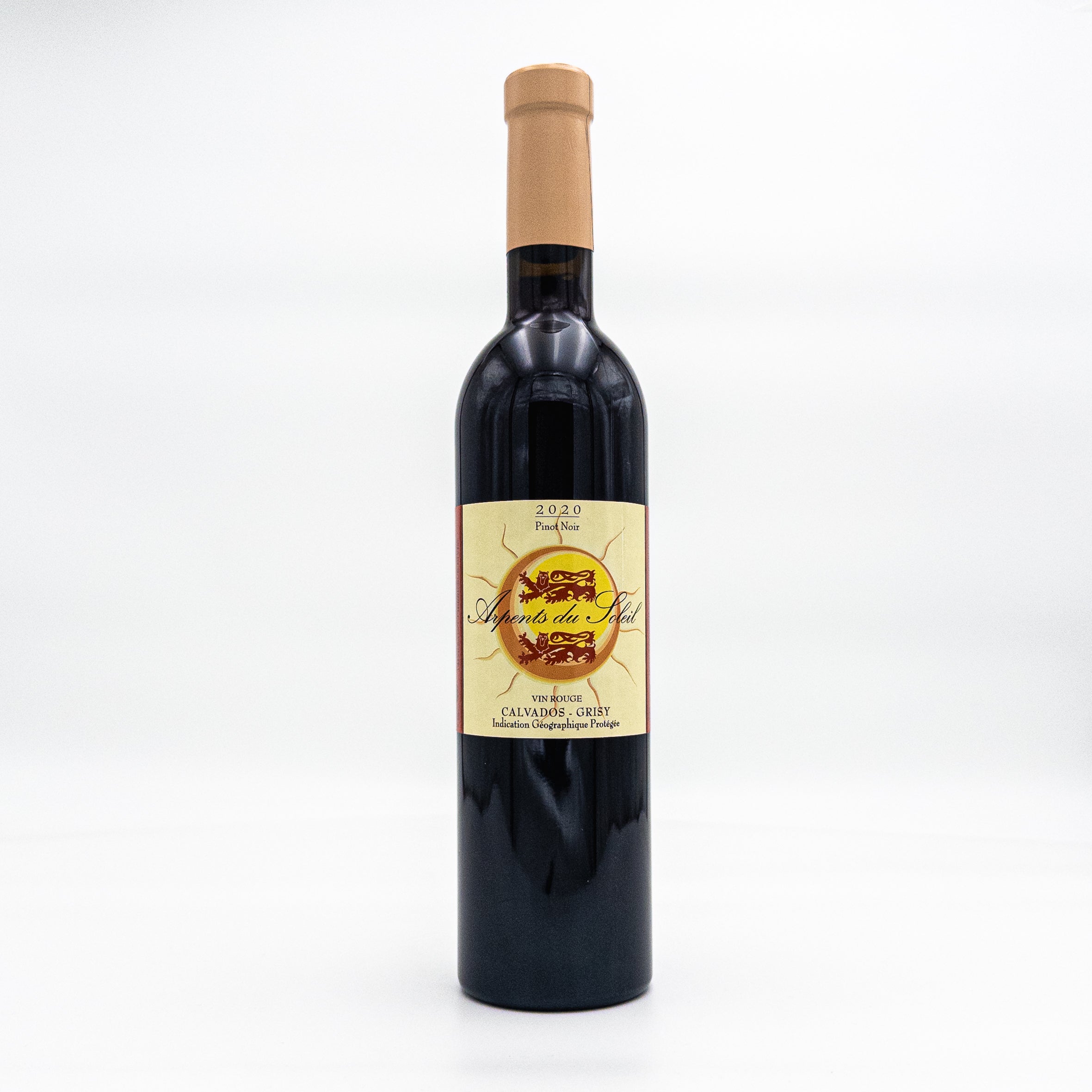 Vin rouge Pinot Noir - Les Arpents du Soleil