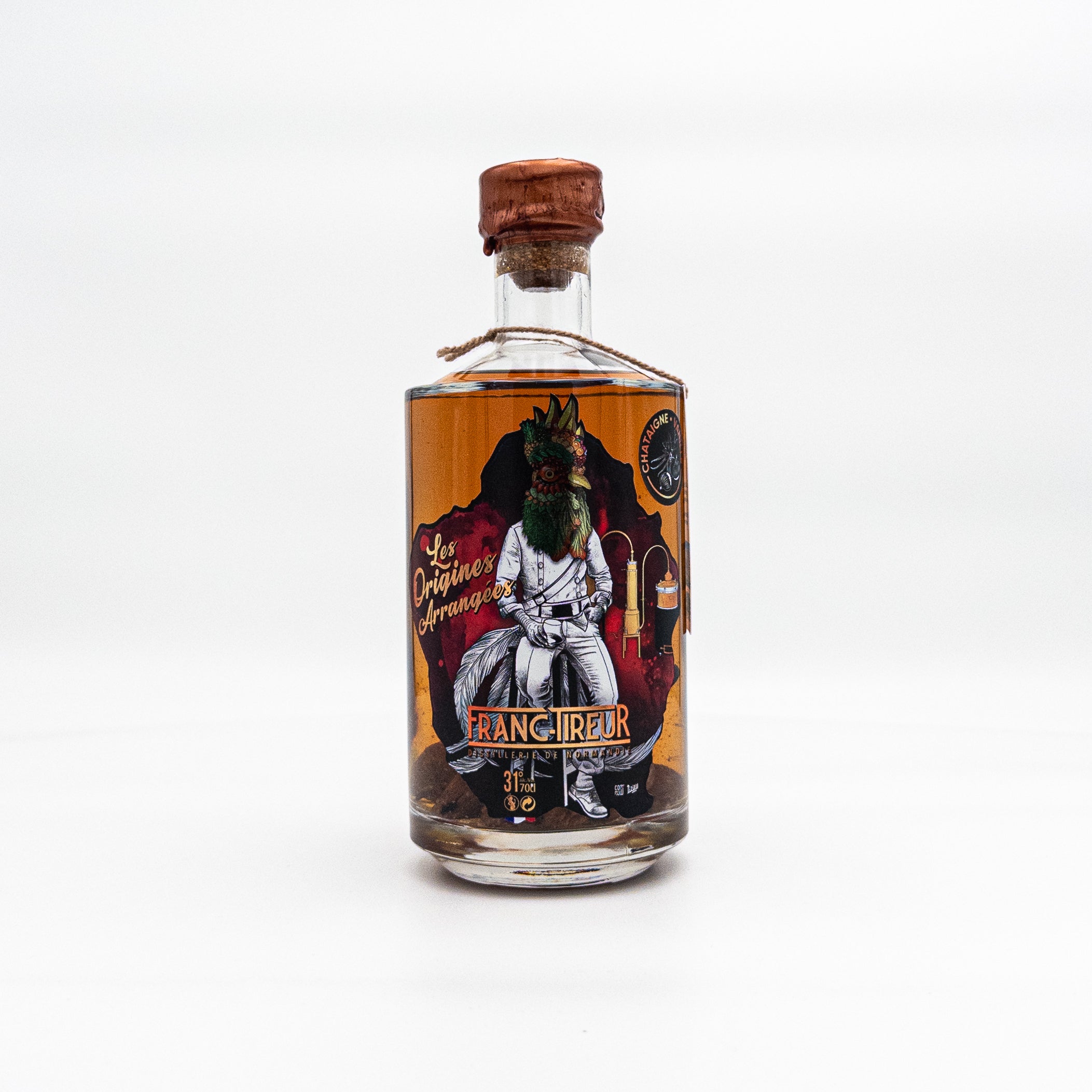 Rhum arrangé châtaigne vanille - Distillerie Franc-Tireur