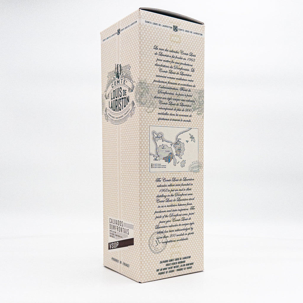 Calvados VSOP - Comte Louis de Lauriston