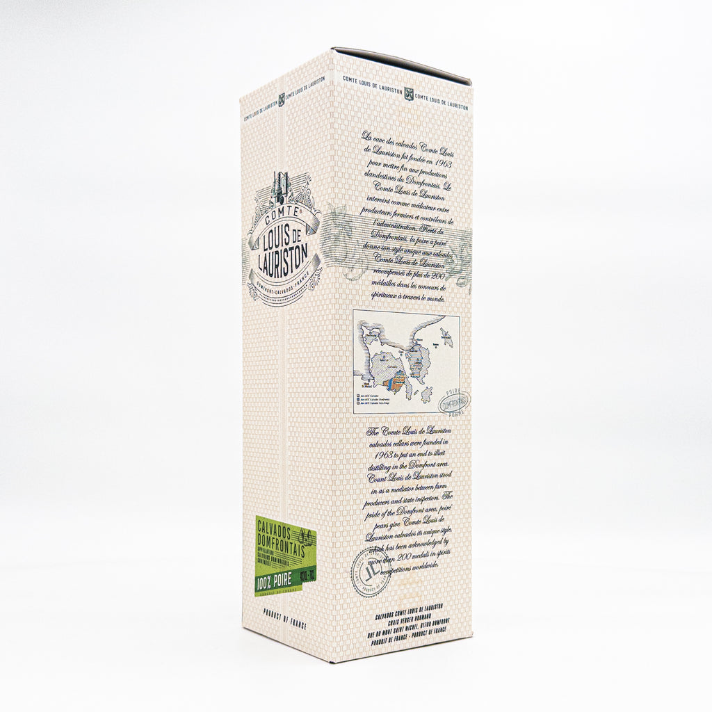 Calvados 100% poire - Comte Louis de Lauriston