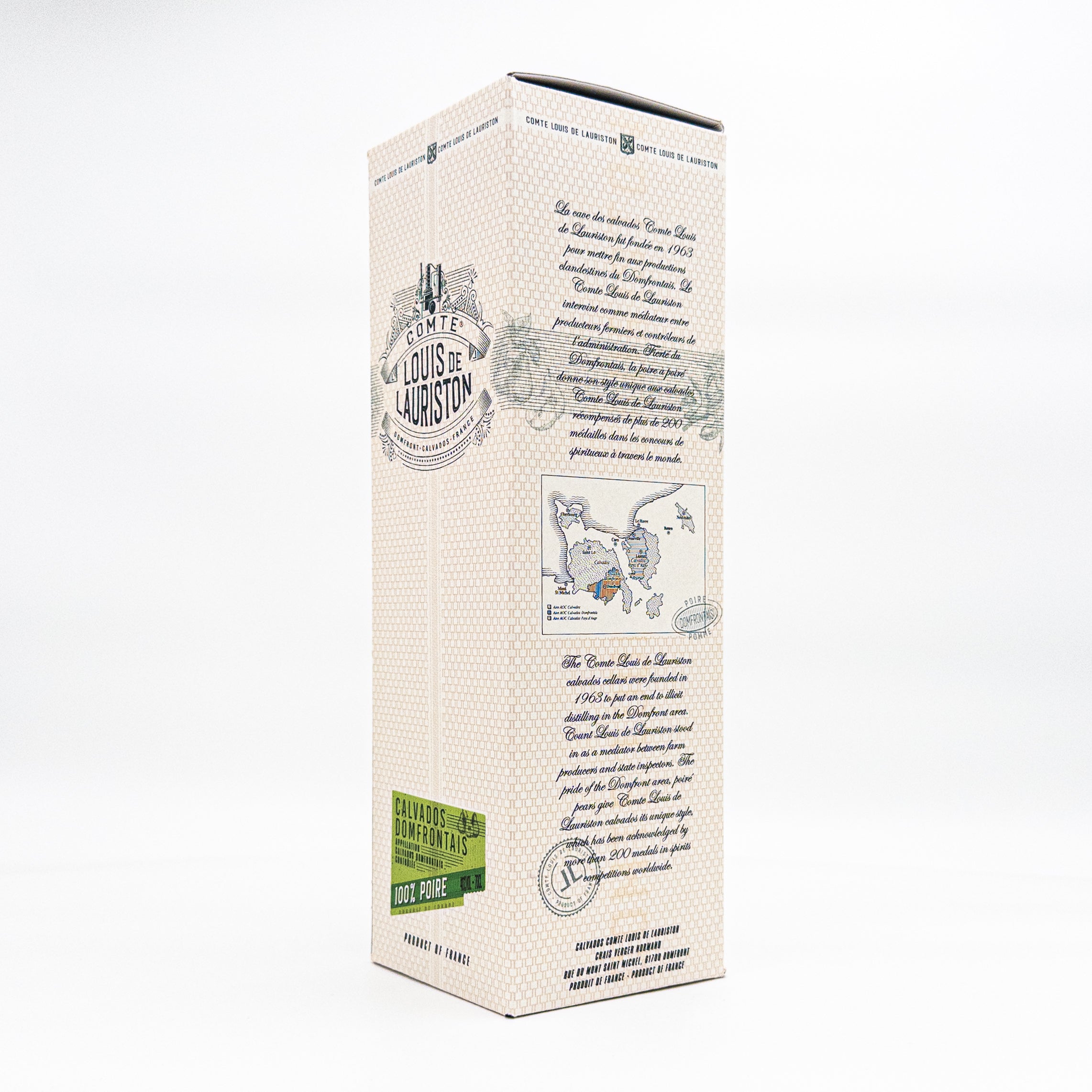 Calvados 100% poire - Comte Louis de Lauriston