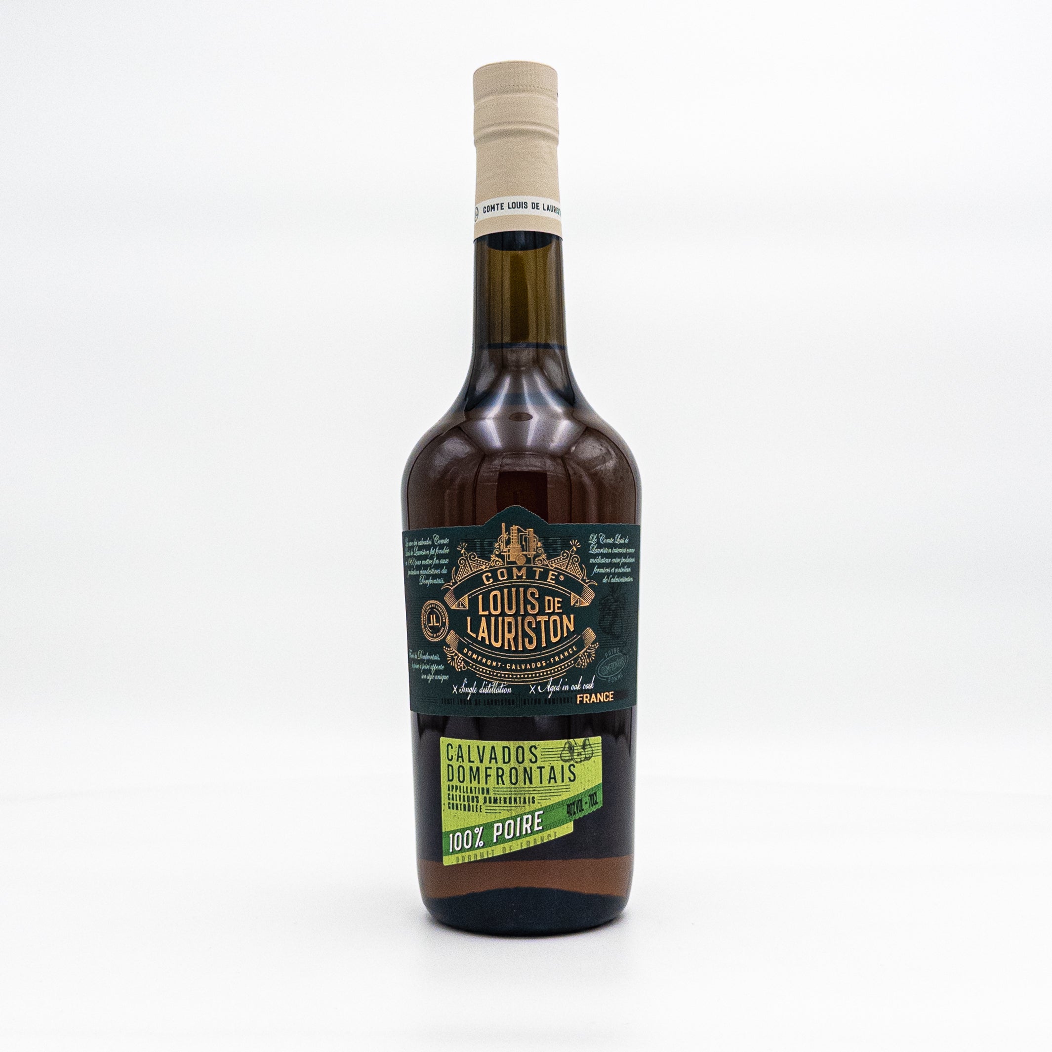 Calvados 100% poire - Comte Louis de Lauriston