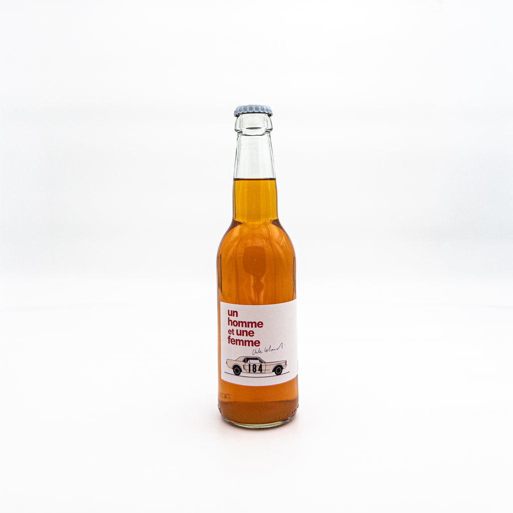 Cidre brut un homme une femme