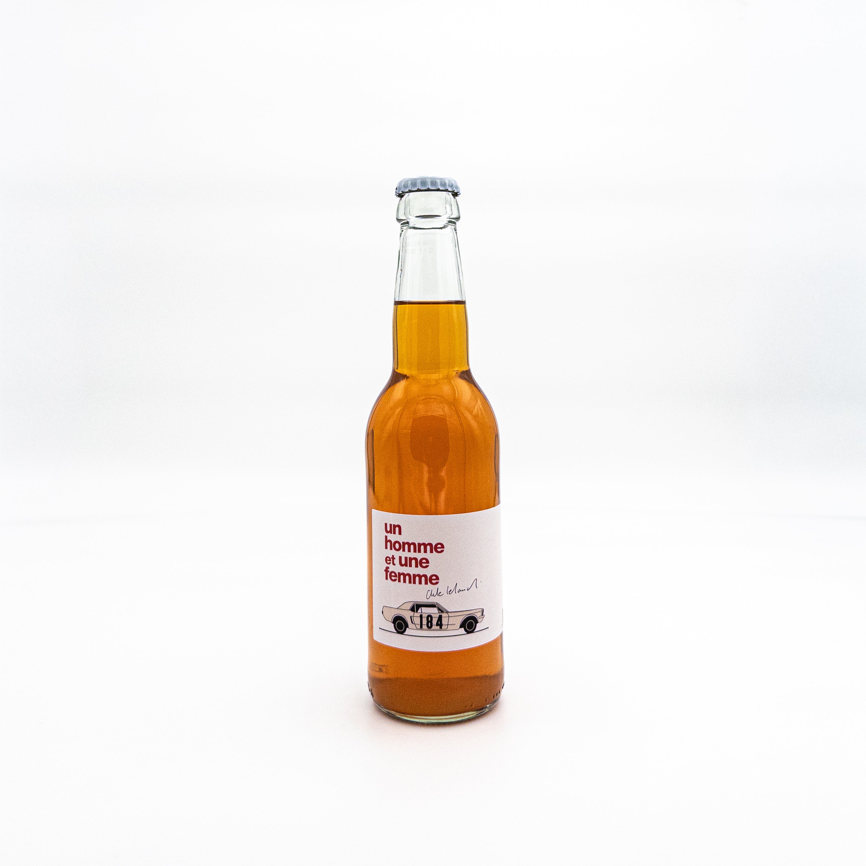 Cidre brut un homme une femme