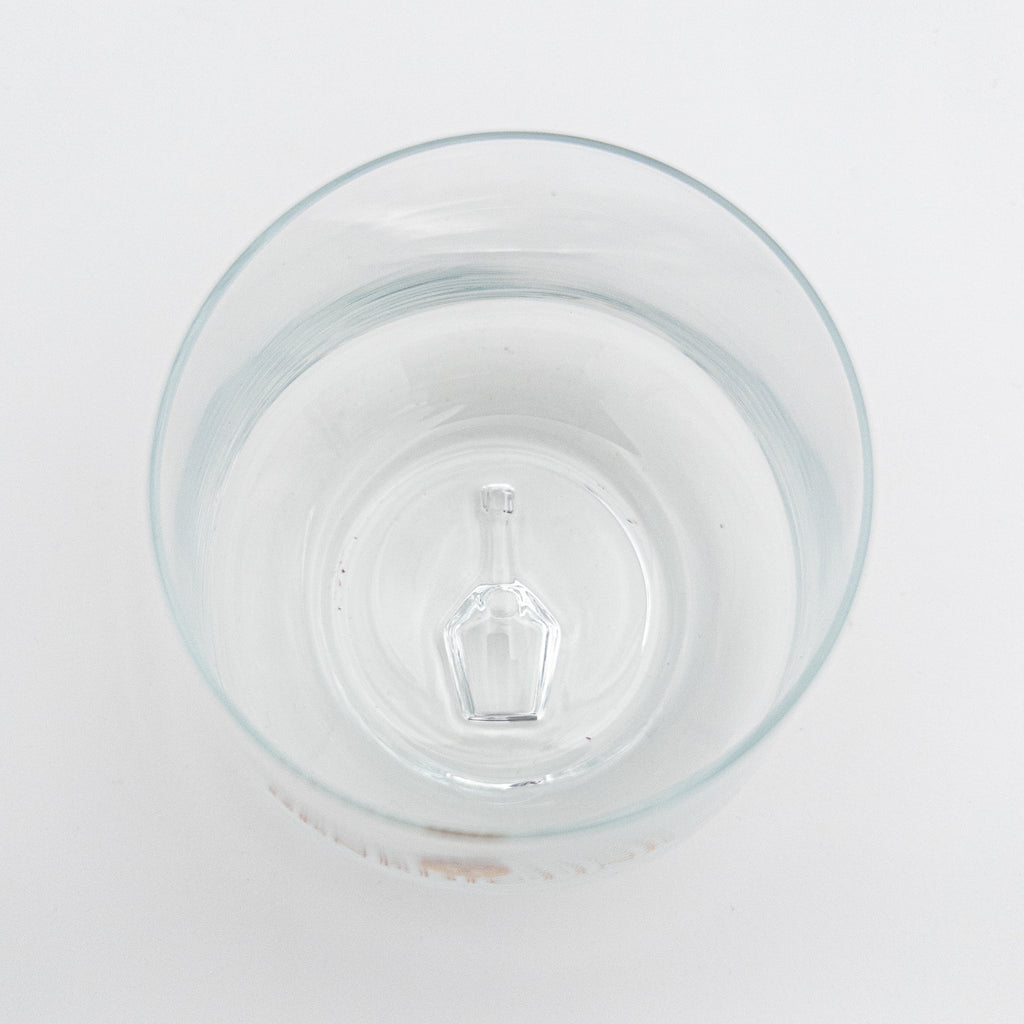 Verre Bénédictine fond plat