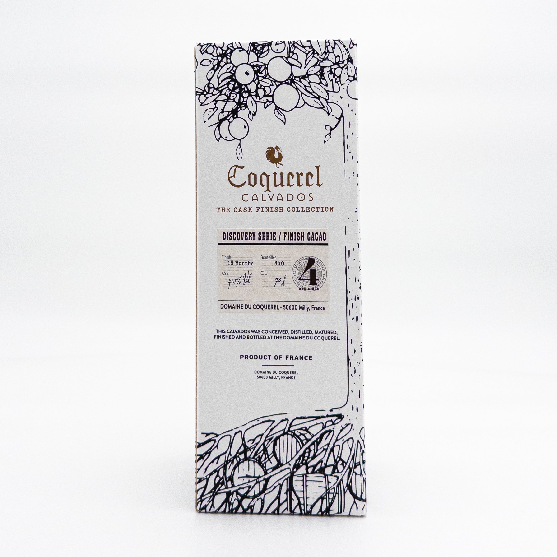 Calvados AOC 4 ans cacao finish - Coquerel