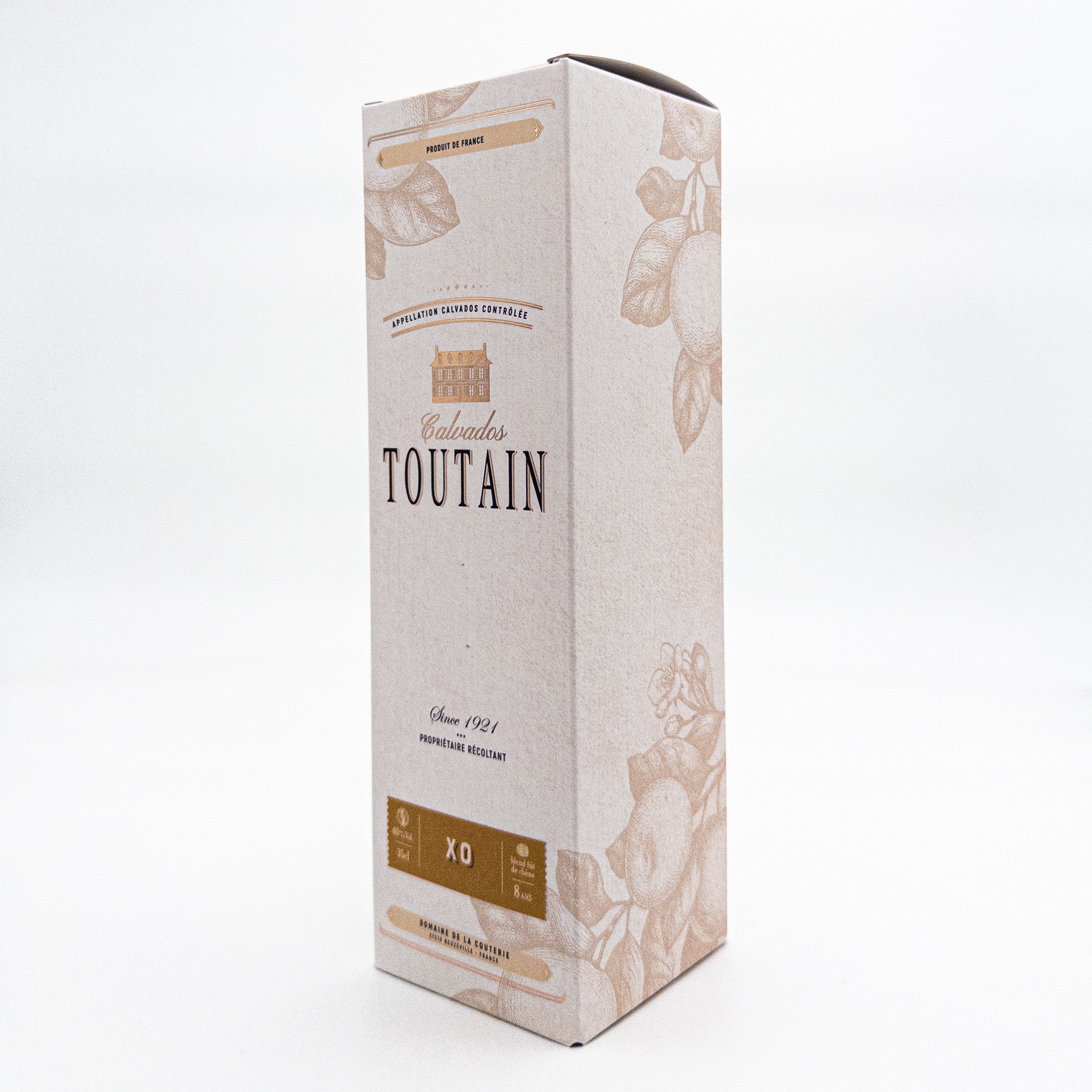 Calvados XO 8 ans d'âge - Toutain