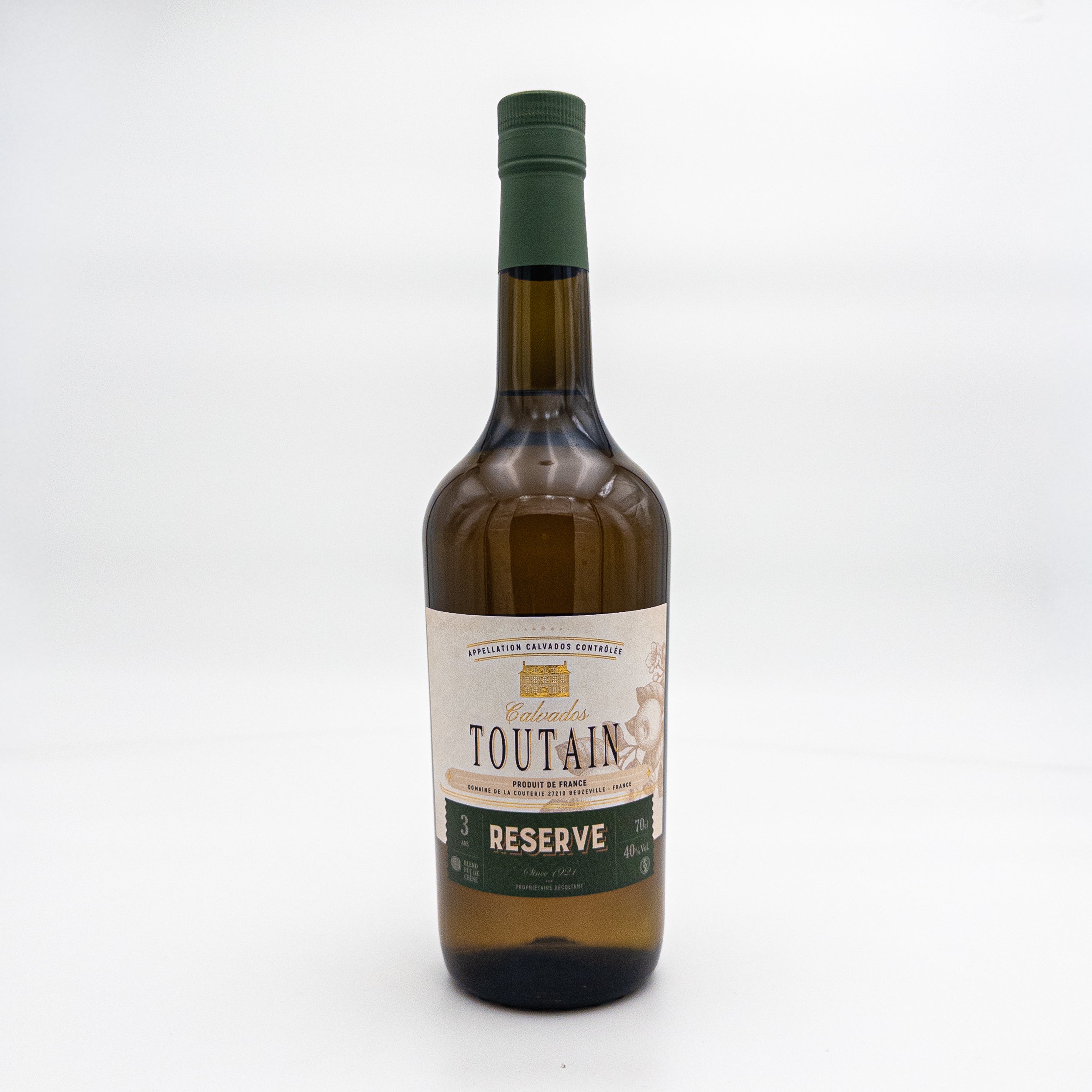 Calvados Réserve 3 ans d'âge - Toutain