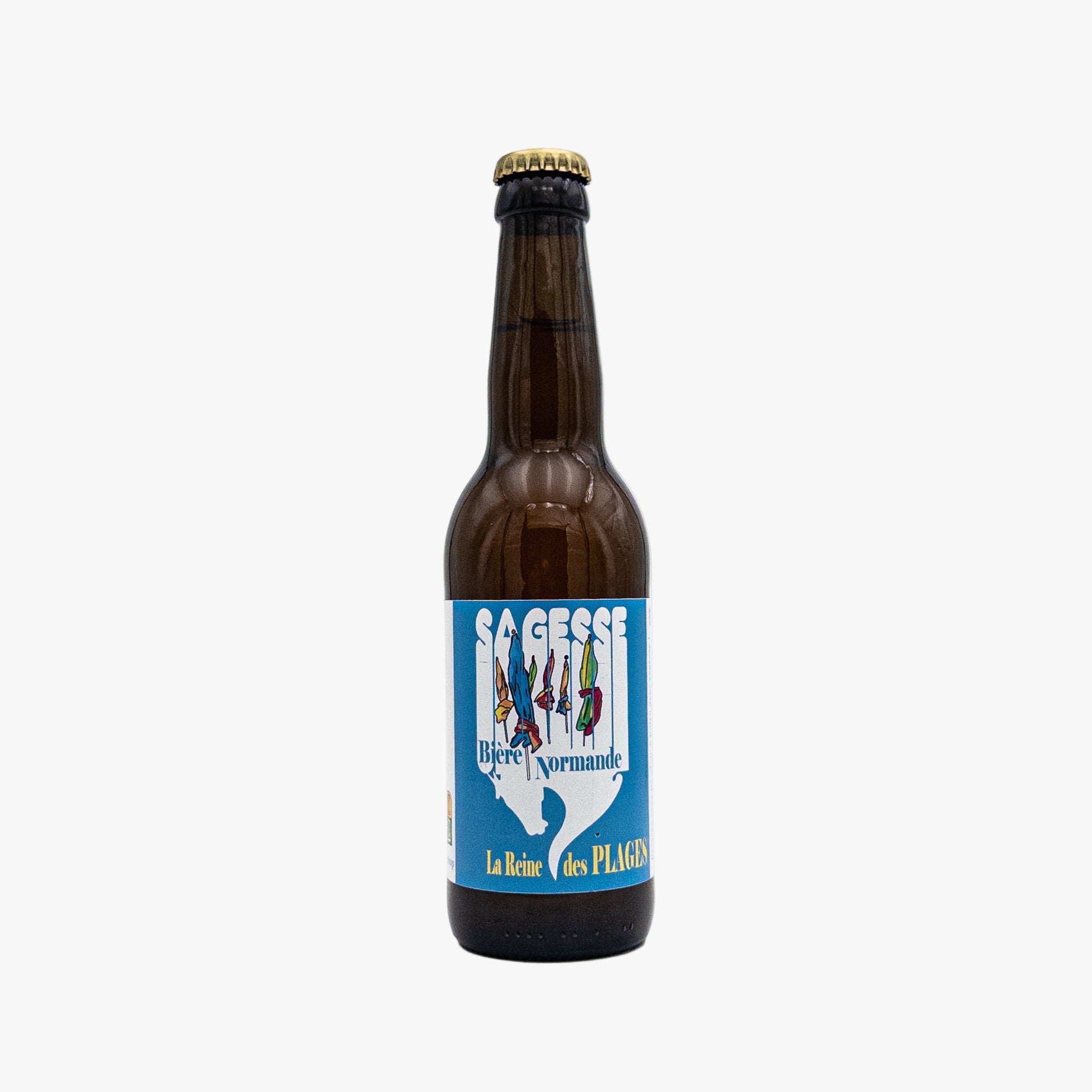 Bière blonde Reine des Plages - Brasserie Sagesse