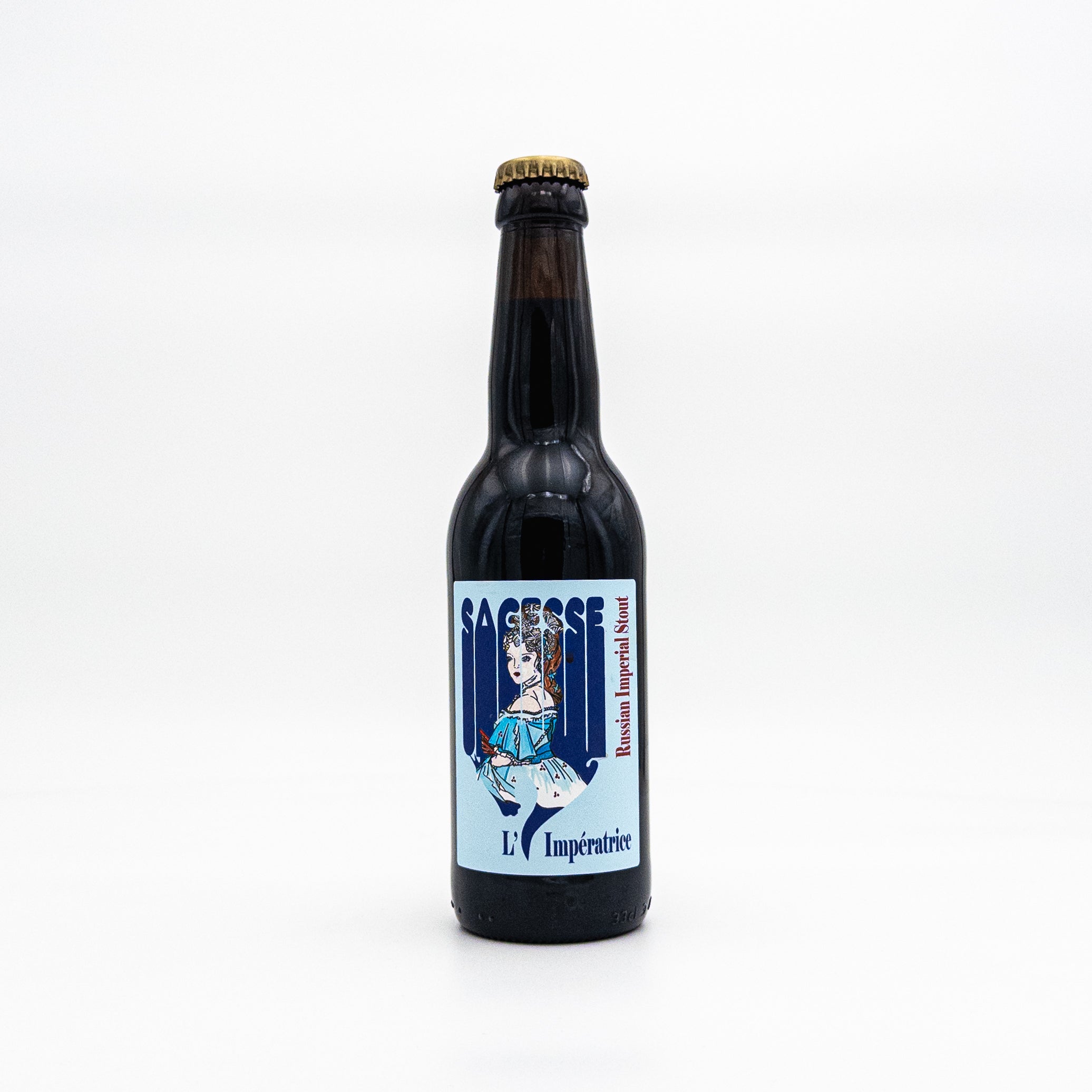Bière Russian imperial stout Impératrice - Brasserie Sagesse