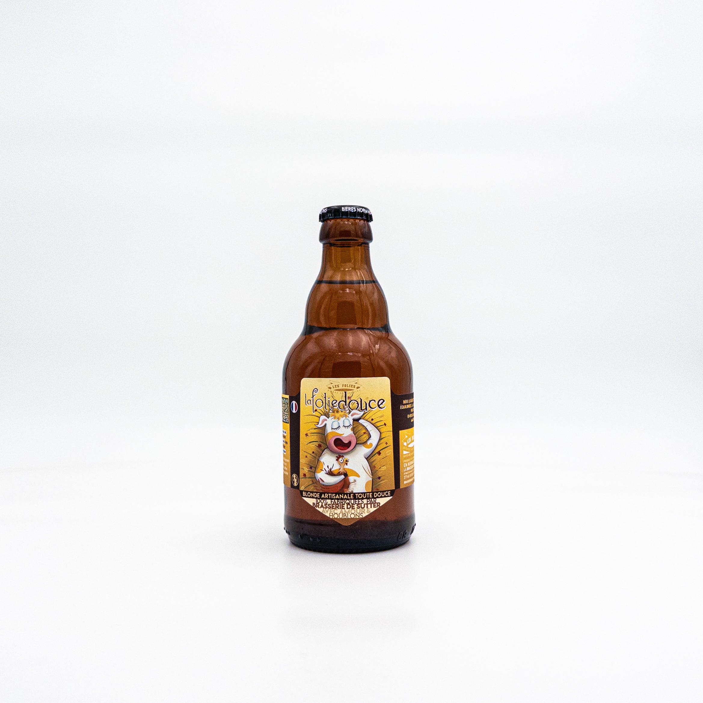 Bière blonde la folie douce - Brasserie De Sutter