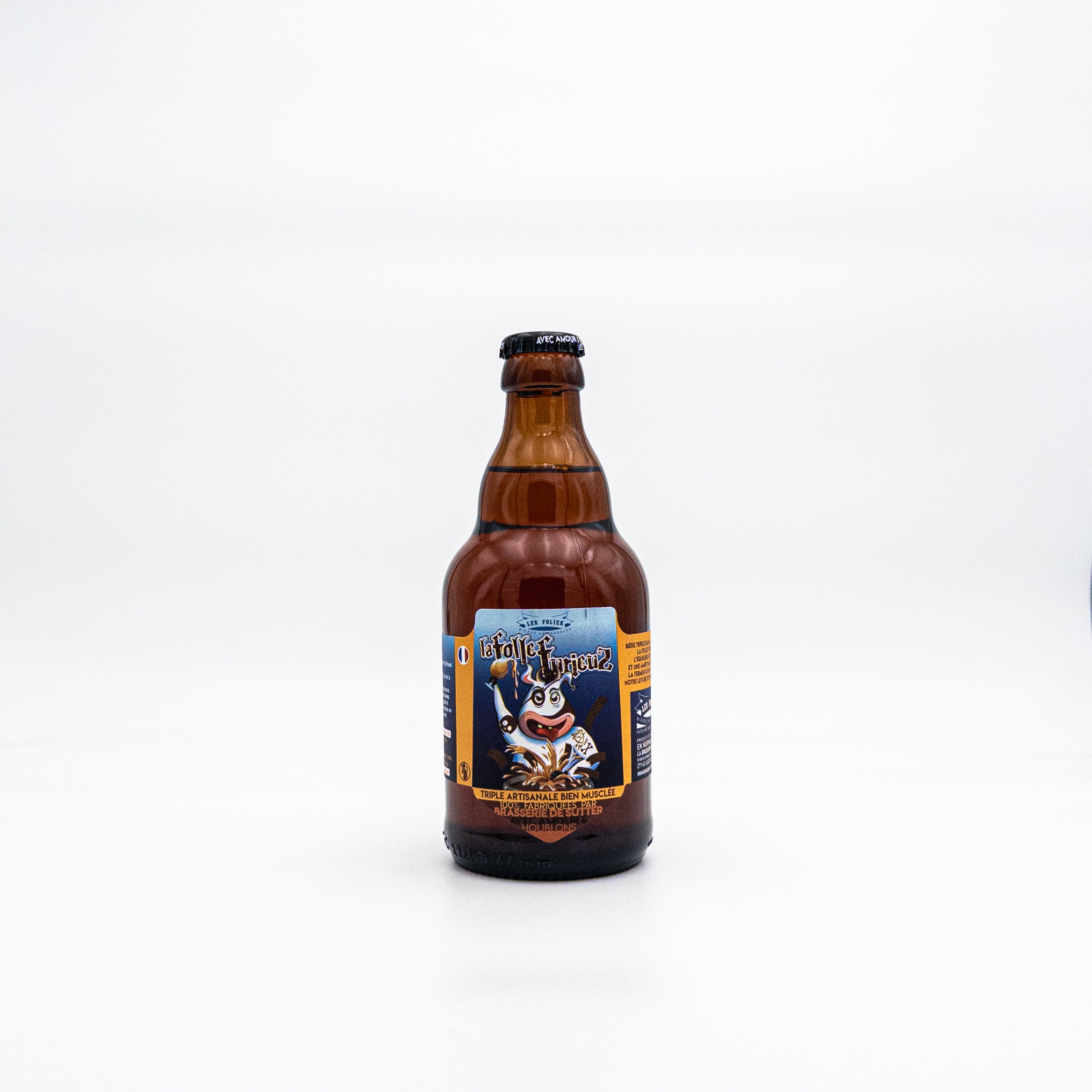 Bière triple Folle furieuse - Brasserie De Sutter