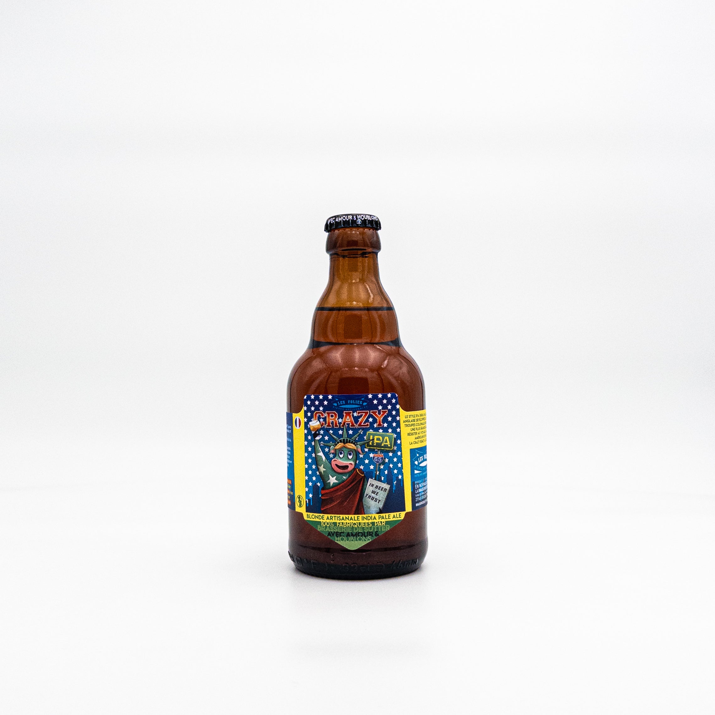 Bière Crazy IPA - Brasserie De Sutter