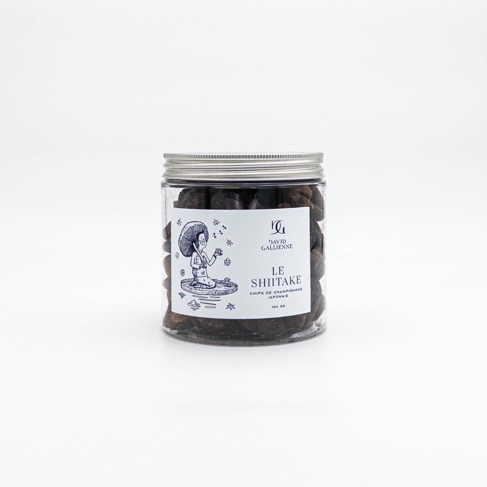 Chips de champignon shiitakés - David Galienne