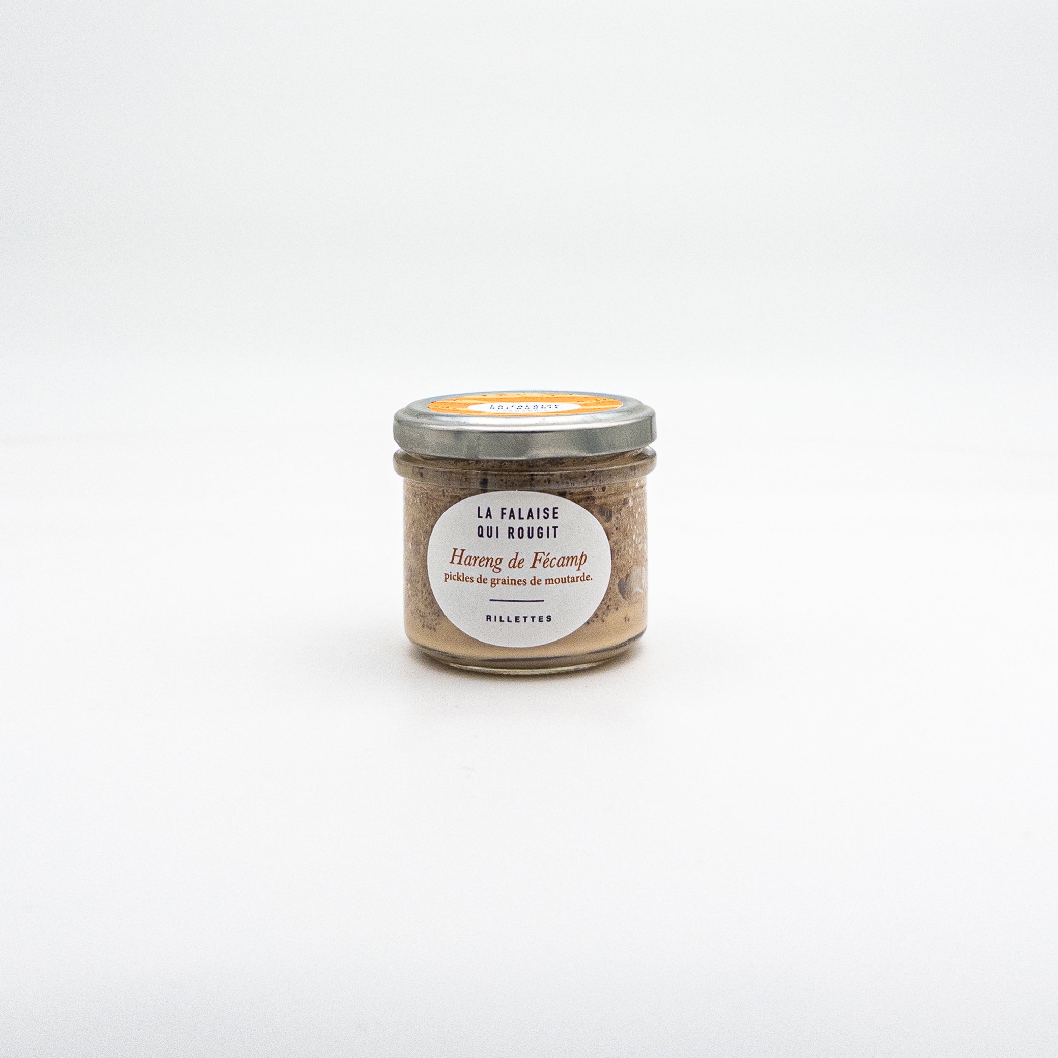Rillettes hareng pickles graine moutarde - Falaise qui rougit