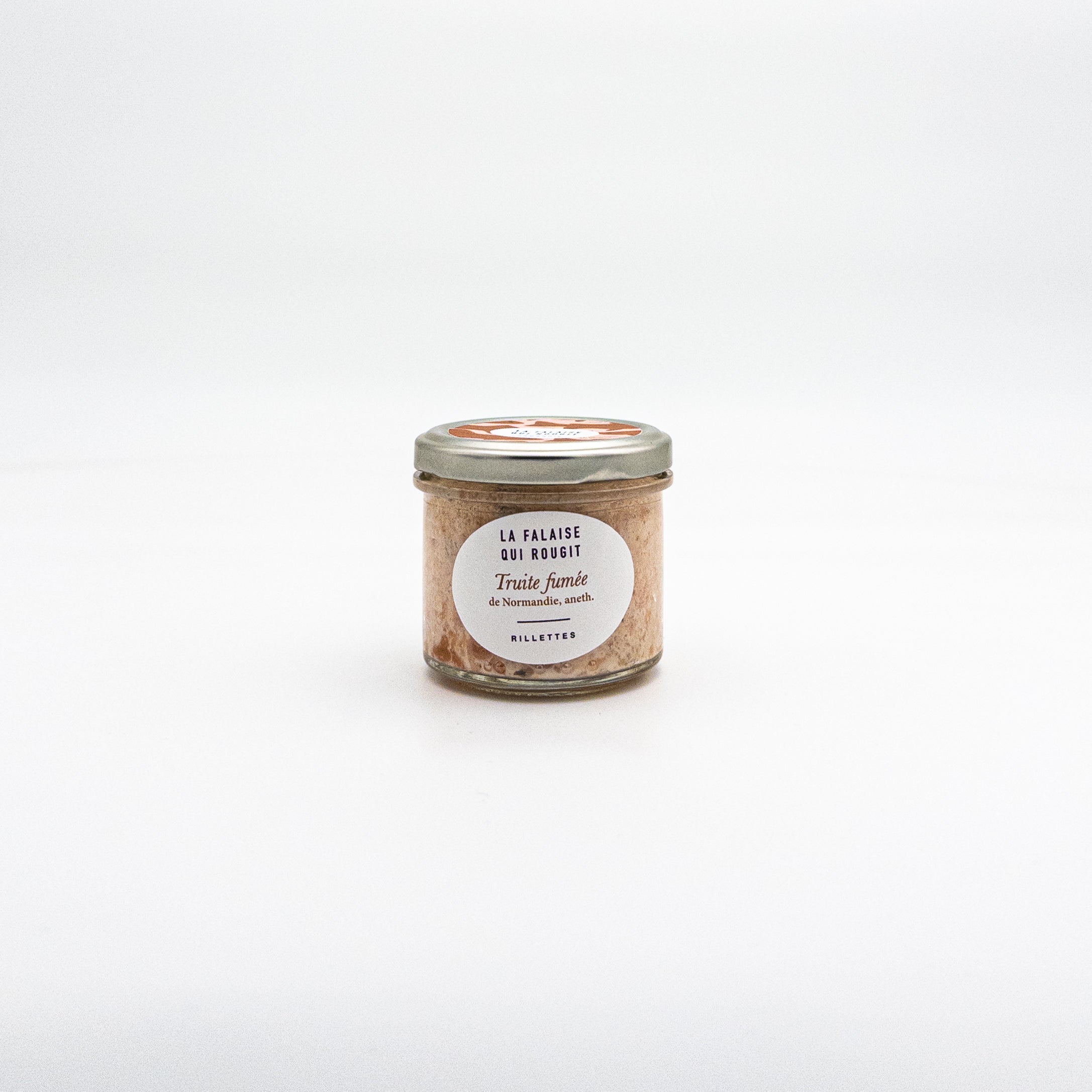 Rillettes truite fumée aneth - La Falaise qui rougit