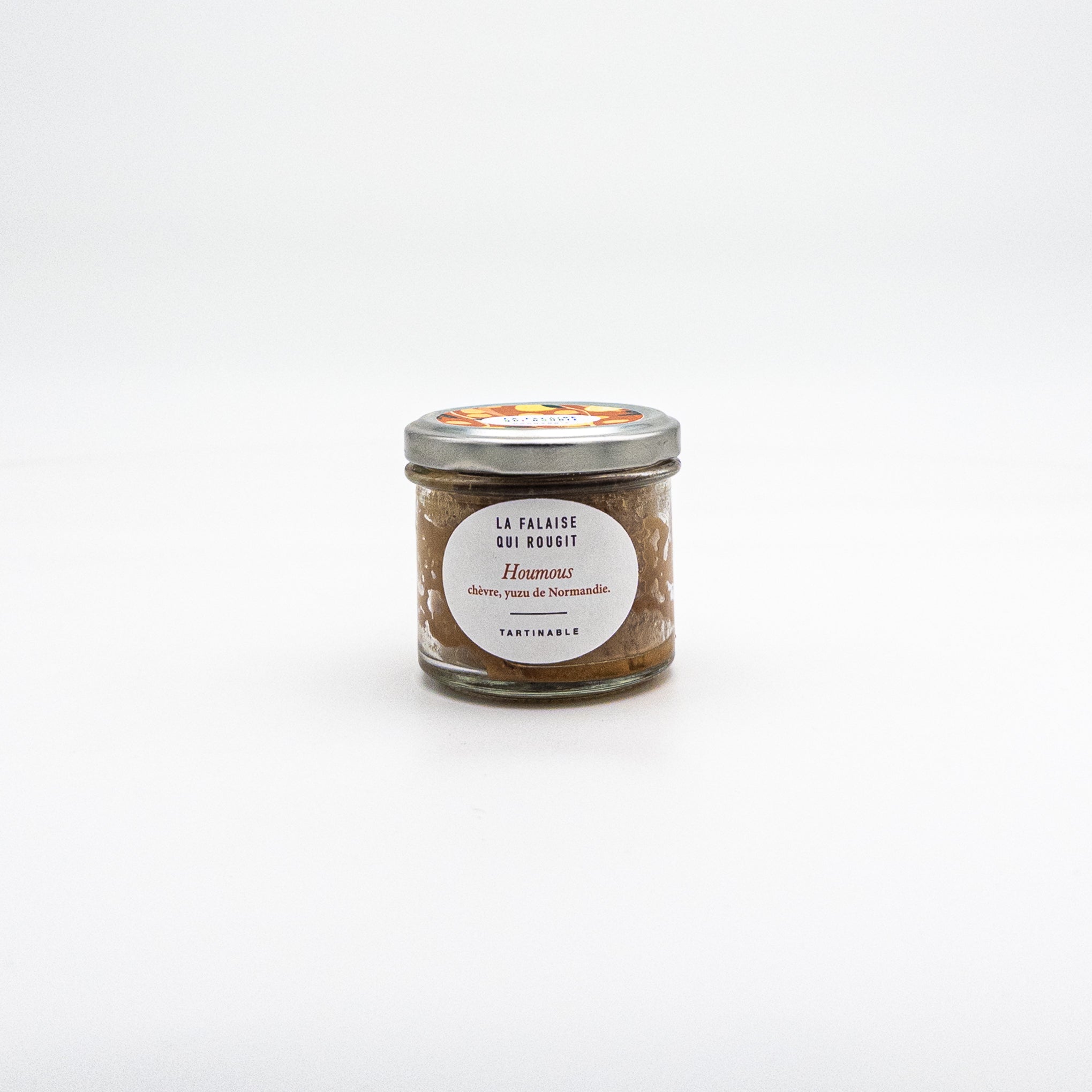 Houmous chèvre frais yuzu - Falaise qui rougit