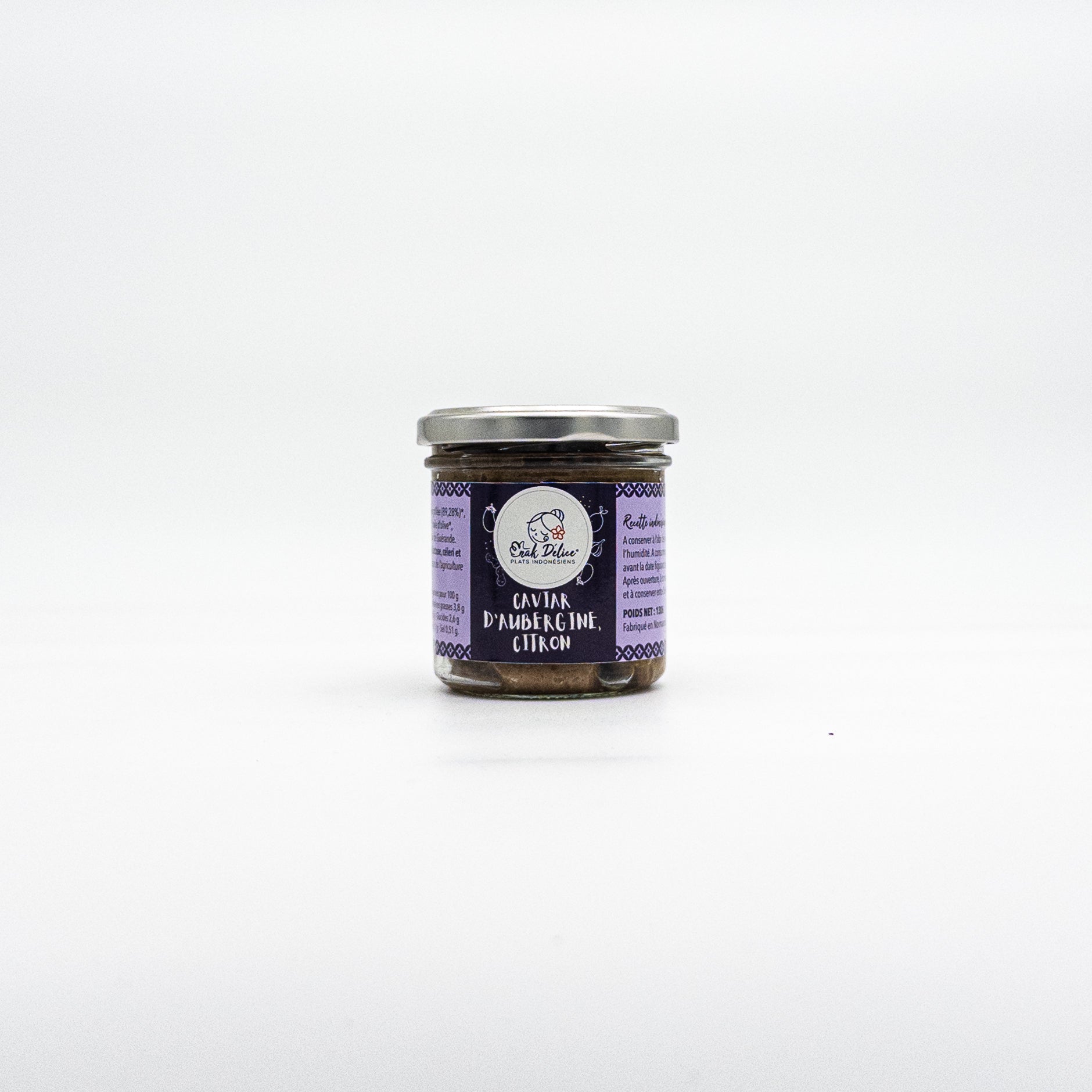 Caviar aubergine citron - Enak Délice