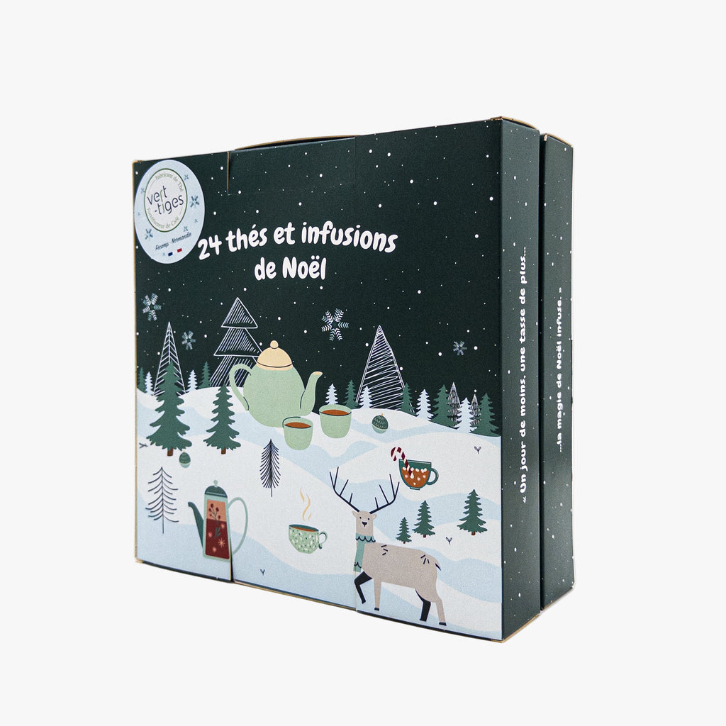 Calendrier de l'avent thés & infusions - Vert-Tige
