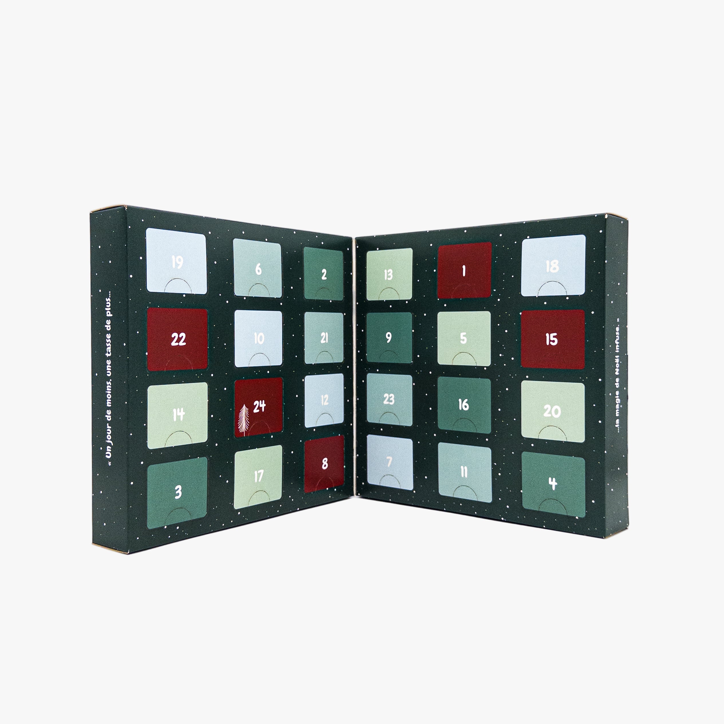 Calendrier de l'avent thés & infusions - Vert-Tige