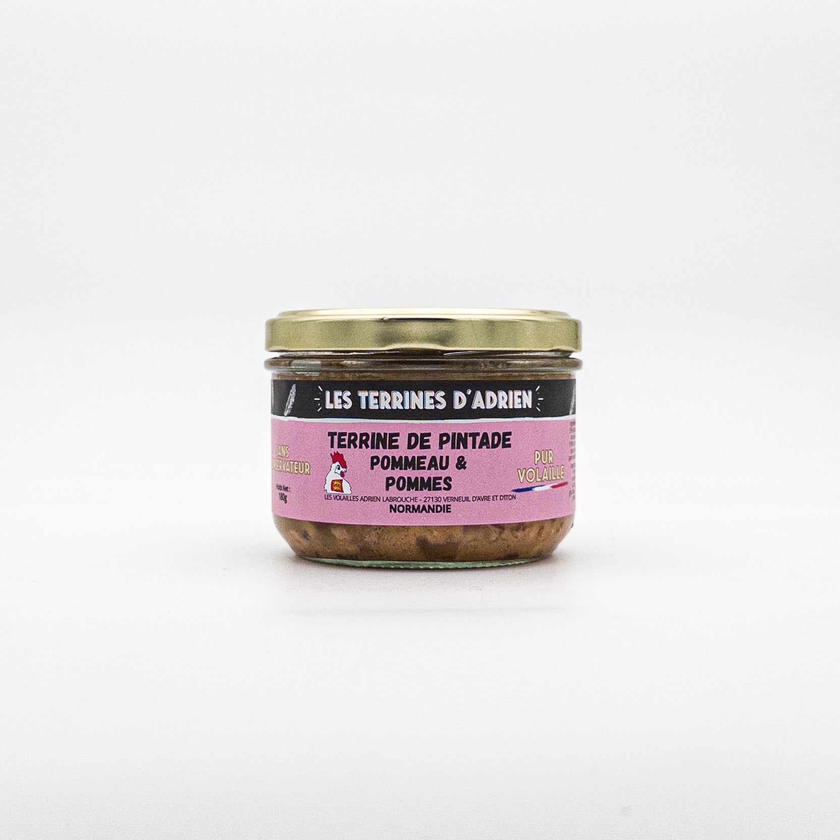 Terrine pintade pommeau - Adrien & Cie