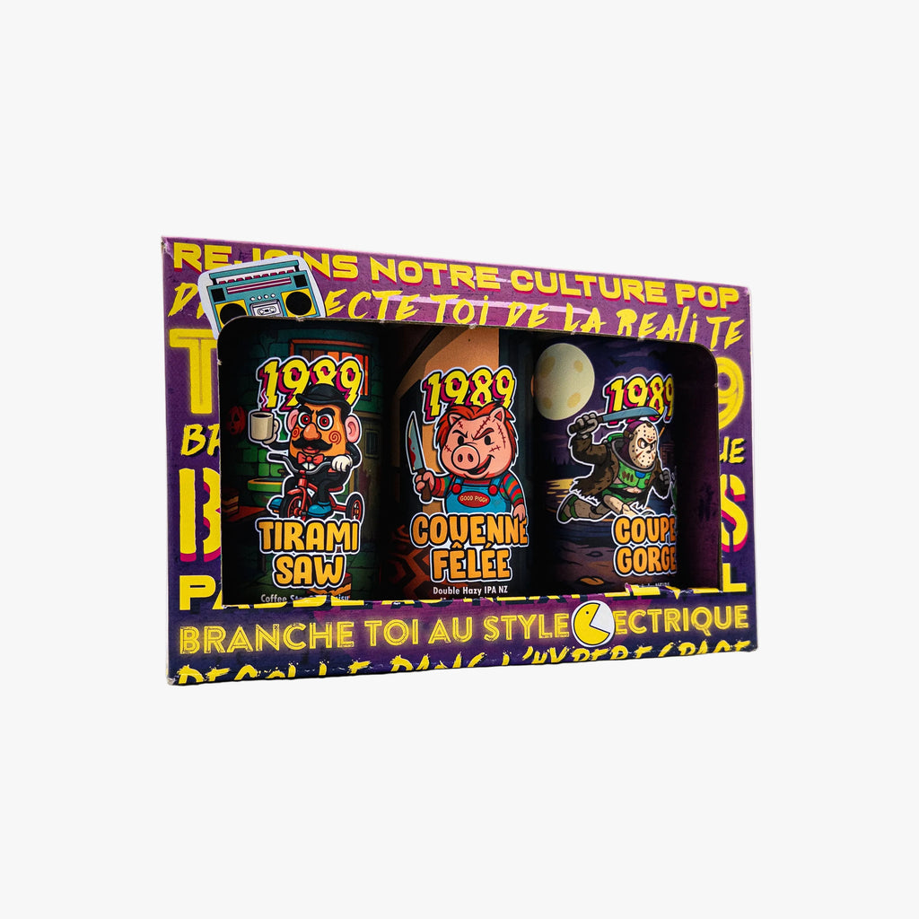 Coffret 6 cannettes bières - Brasserie 1989 Brewing