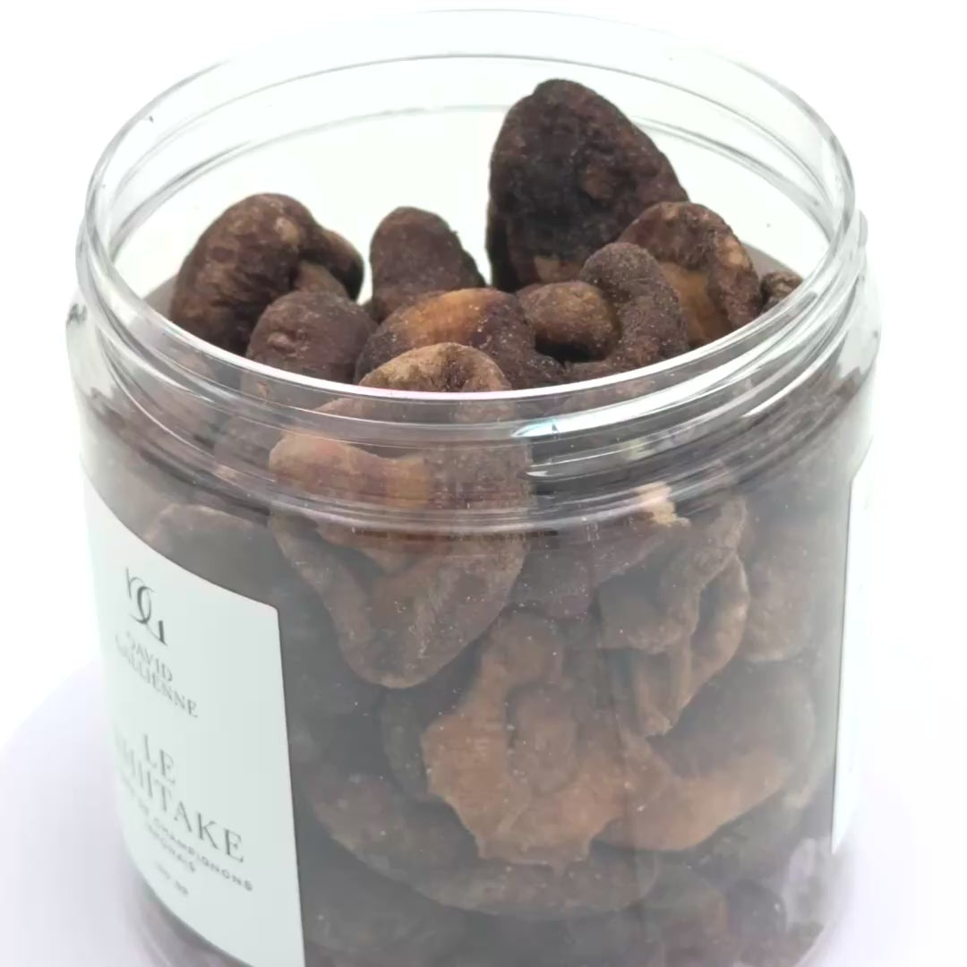 Chips de champignon shiitakés - David Galienne